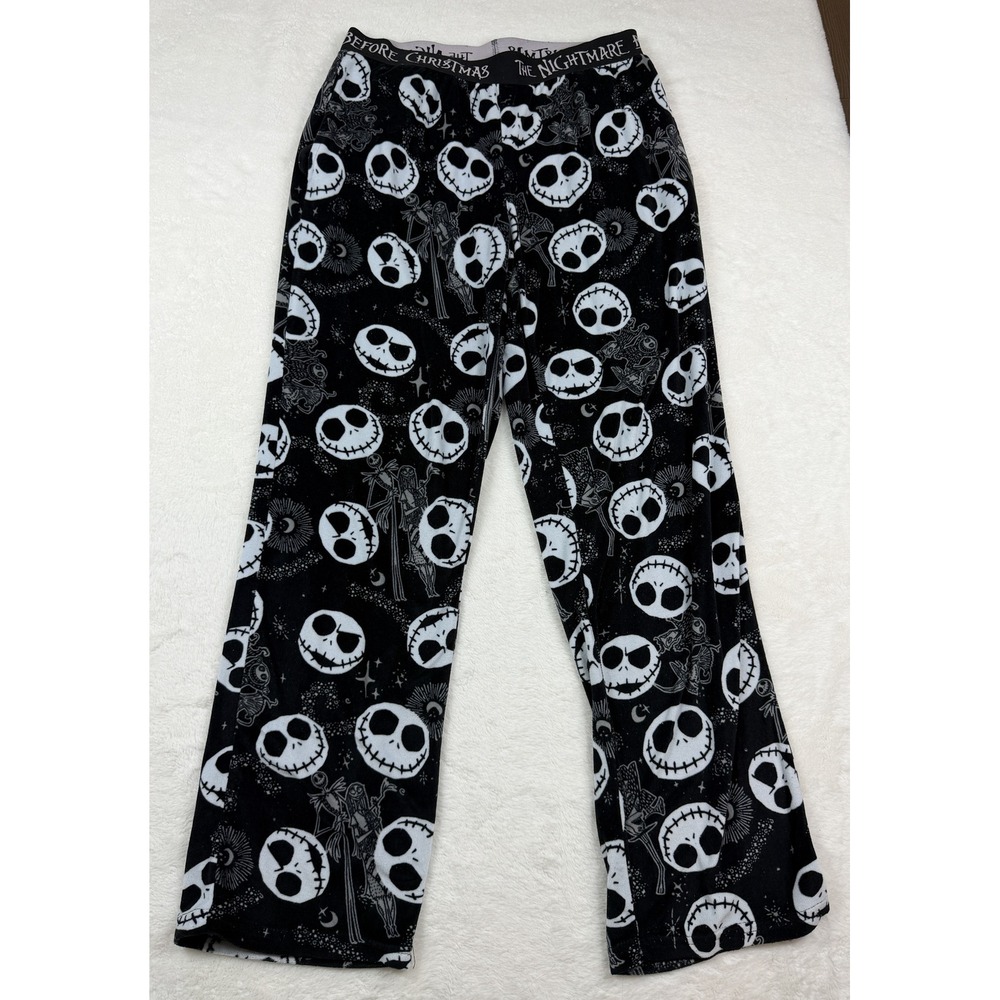 Disney Nightmare Before Christmas Jack Skellington Pajama Pants Small 4-6